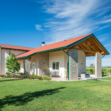 Una villa in legno immersa nel verde - 210 mq