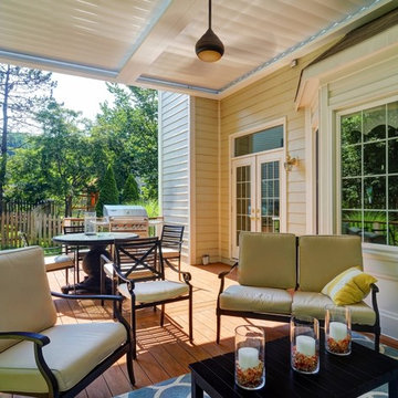 Reston Pergola with Equinox Adjustable Louvers