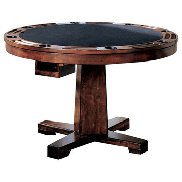 Coaster Marietta Game Table in Dark Brown