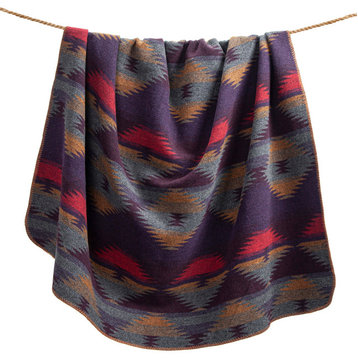 Gila Wool Blend Throw Blanket, 50" x 60", 1PC