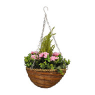 Gardman Artificial Lavender And Eucalyptus Topiary Hanging Basket Eucalyptus Topiary Hanging Basket