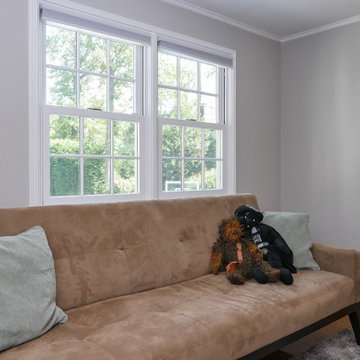 Guest Bedroom with New Double Window Combination - Renewal by Andersen NJ