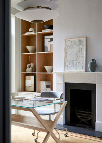 Contemporary Home Office by Balance Interior Design