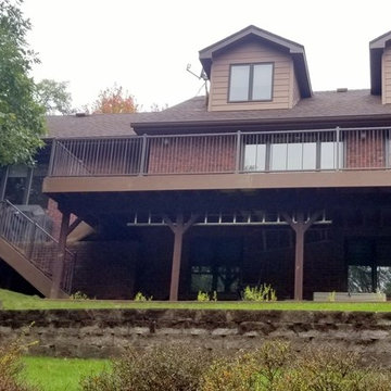 Deck Resurface with Verti Cable Rail