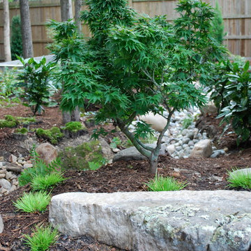 Asian Inspired Woodland Garden