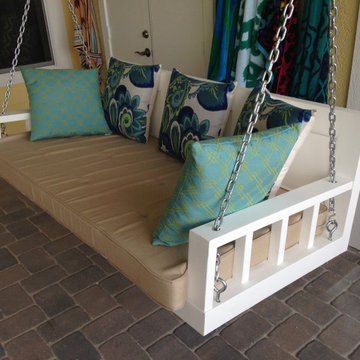 Custom Wood Porch Swing Bed | Apollo Beach, FL
