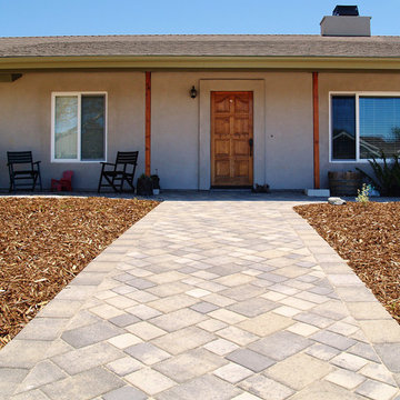 Coastal Moss Paver Doorstep & Walk, Orcutt