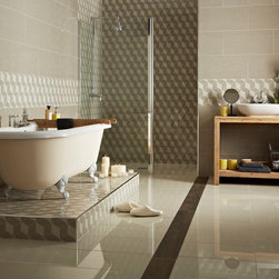 Regal Cubis Polished Geometric Porcelain Tile - Products