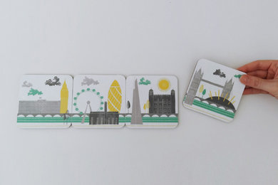 London Skyline Coasters
