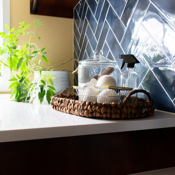 Bright, Laundry Room Refresh