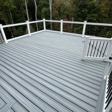 Sophisticated Outdoor Living: New Trex Deck in Fogelsville, PA