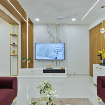 Orchid Legacy D1-902 Turnkey Interior Project Ahmedabad