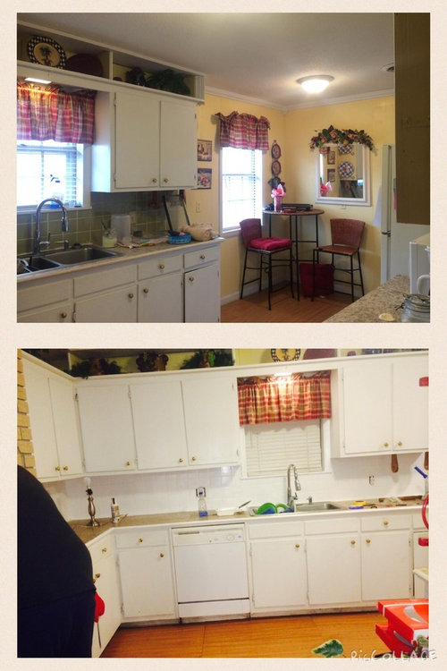 PAINTED CERAMIC TILE MY WHITE KITCHEN