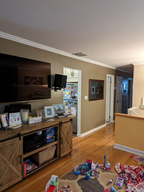 Painting gray with Brown furniture?