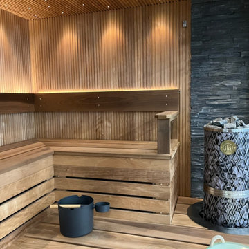 Luxe Outdoor Sauna - Thermally Modified Material