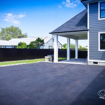 Gorgeous Black PVC Vinyl Privacy Fence Panels from Illusions Vinyl Fence
