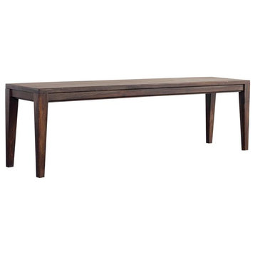 Hawthorne Collections Solid Sheesham Wood Dining Bench - Gray