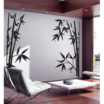 Bamboo, Black, 84 X 82, As-Is