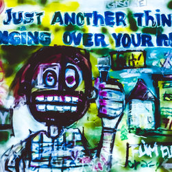 basquiat study - Paintings
