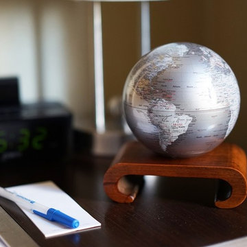 Silver Earth MOVA Globe