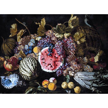 Giovanni Battista Ruoppolo Still-Life of Fruit Wall Decal