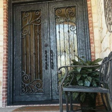 Eyebrow Iron Doors