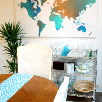 Dining in Turquoise