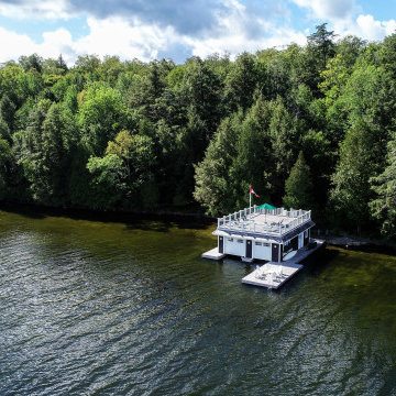 Elegant Muskoka Boathouse