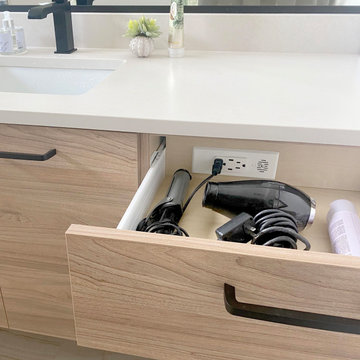 Bathroom Vanity In-Drawer Outlets
