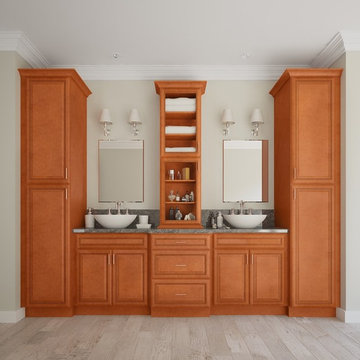 Regency Spiced Glaze Bathroom Vanity