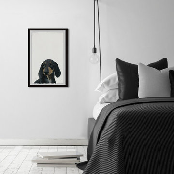 "Attractively Plain" Framed Painting Print