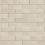 Merola Tile - Coco Matte Canvas Beige Porcelain Floor and Wall Tile - Offering a subway look, our Coco Matte Canvas Beige Porcelain Floor and Wall Tile features a smooth, matte finish, providing decorative appeal that adapts to a variety of stylistic contexts. Containing 100 different print variations that are randomly distributed throughout each case, this beige rectangle tile offers a one-of-a-kind look. With its impervious, frost-resistant features, this tile is an ideal selection for both indoor and outdoor commercial and residential installations, including kitchens, bathrooms, backsplashes, showers, hallways, entryways, patios and fireplace facades. This tile is a perfect choice on its own or paired with other products in the Coco Collection. Tile is the better choice for your space!