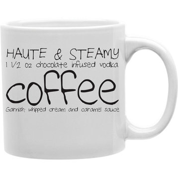 Haute And Steamy Coffee Recipe Mug