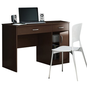 35 5 In Kids Desk In White Transitional Desks And Hutches