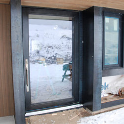 Steel Pivot Door - Front Doors