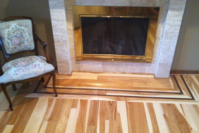 Inspiration for a living room remodel in Other