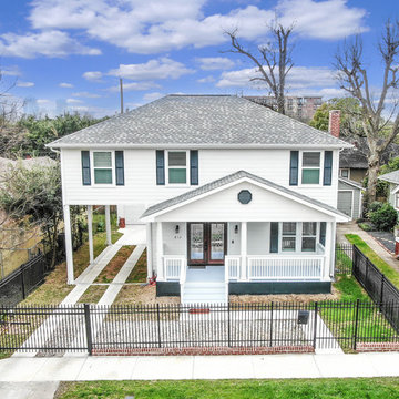 Second Story Addition and Garage Apt. in the Heights
