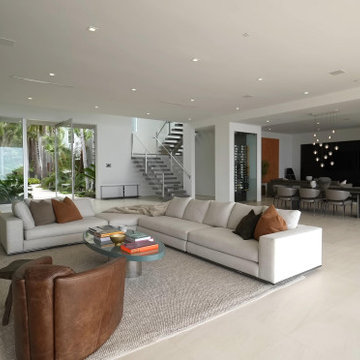 Living Room Interior - Modern Mansion Interior - Remodeling Ideas