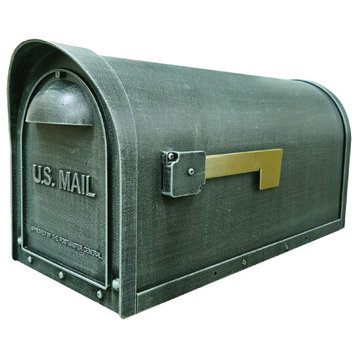 Classic Curbside Mailbox, Verdigris