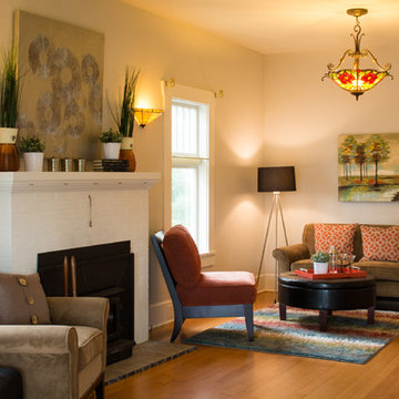 Staging on 13th street, Bellingham, WA