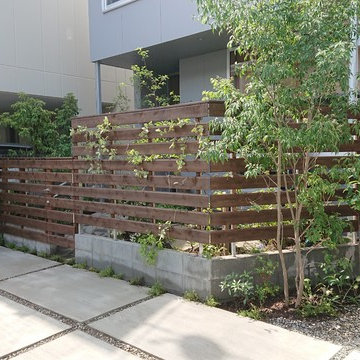 石を引き継いだ庭