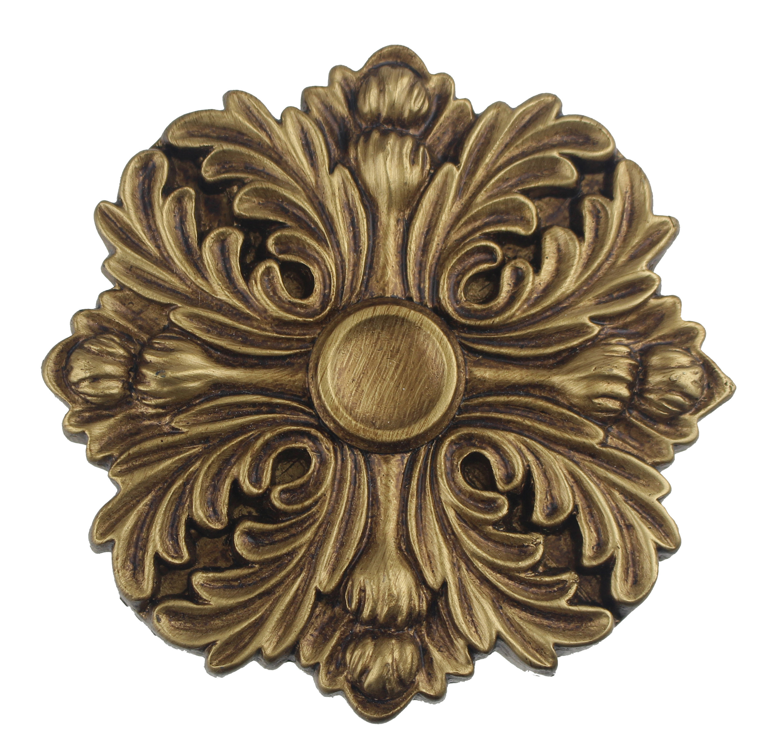 Eve Medallion Drapery Holdback, Single - Traditional - Window Treatment