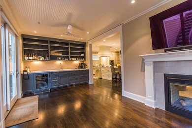 Elegant home design photo in Denver