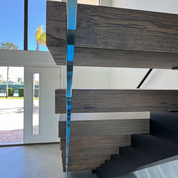 Steel and Glass Design- Tortoise Island
