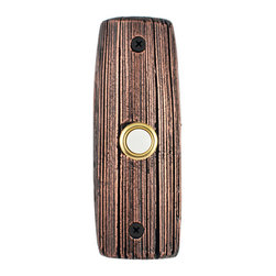Hawk Hill Hardware - Yucca Doorbell, Handmade Luxury Hardware, Copper - Doorbells And Chimes