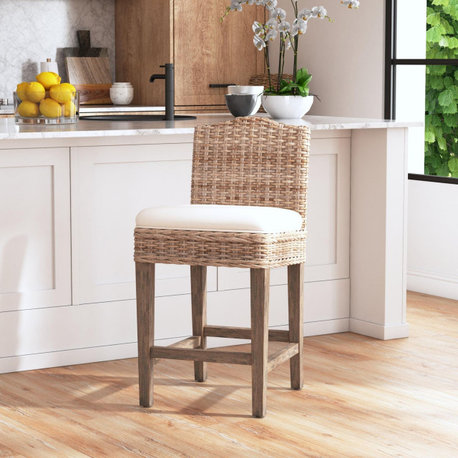 East at Main Nisha Rattan Counter Stool