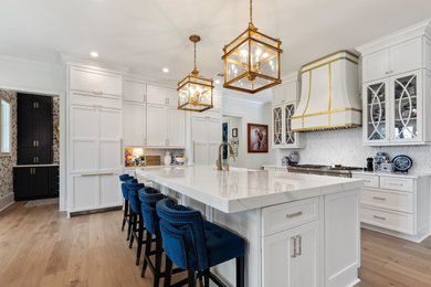 Transitional kitchen photo in Atlanta