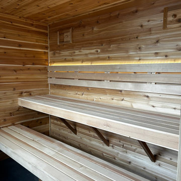 Custom Off-Grid Outdoor Sauna