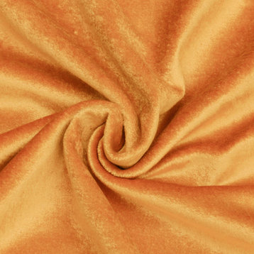 Gold Cotton Velvet By The Yard, 54" Wide Velvet, Upholstery Fabric Fabric