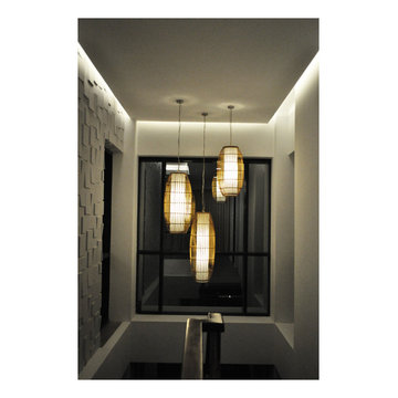 Modern Asian House with Art Deco Influences